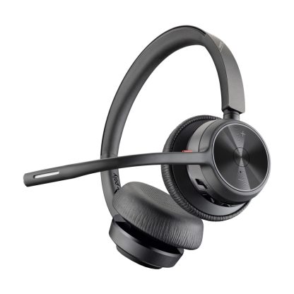 POLY Voyager 4320 UC Stereo USB-A Headset +BT700 USB-A Adapter +Charging Stand - Image 16