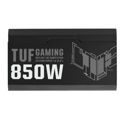 ASUS TUF-GAMING-850G power supply unit 850 W 24-pin ATX ATX Black - Image 4