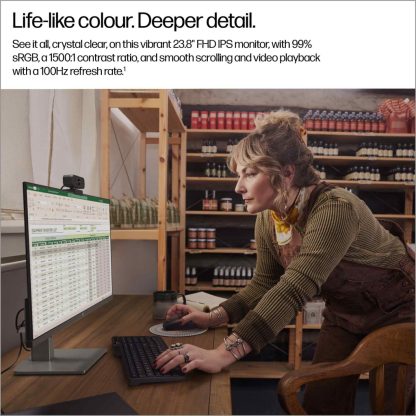 HP Series 5 23.8 inch FHD Monitor - 524da - Image 6