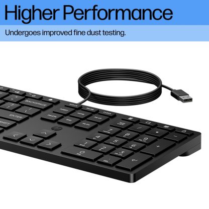 HP Wired Desktop 320K Keyboard - Image 13