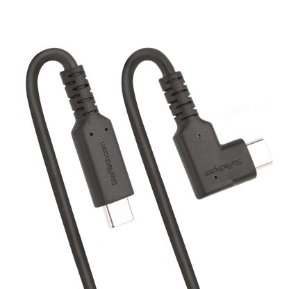 StarTech.com 1.6ft (50cm) Rugged Right Angle USB-C Cable, USB 3.2 Gen 2 (10 Gbps), Full-Featured USB C to C Data transfer Cable, - Image 6