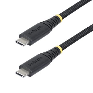 StarTech.com 3m (10ft) USB-C Charging Cable, 240W (5A) PD EPR, Dual-Layer Silicone/Braided Jacket, USB 2.0 Laptop Charger Cable