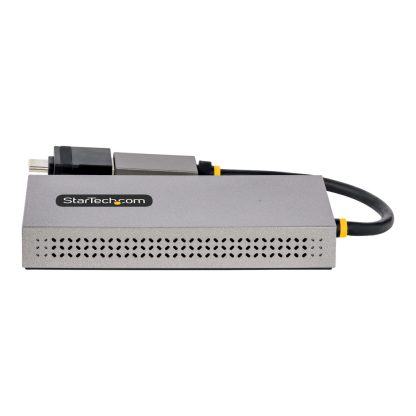 StarTech.com USB to Dual HDMI Adapter, USB A/C to 2x HDMI Displays (1x 4K30Hz, 1x 1080p), Integrated USB-A to C Dongle, 4in/11c - Image 4