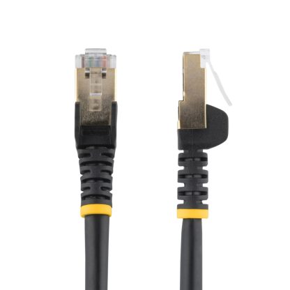 StarTech.com 3m CAT6a Ethernet Cable - 10 Gigabit Shielded Snagless RJ45 100W PoE Patch Cord - 10GbE STP Network Cable w/Strain