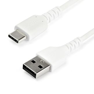 StarTech.com 2m USB A to USB C Charging Cable - Durable Fast Charge & Sync USB 2.0 to USB Type C Data Cord - Rugged TPE Jacket A