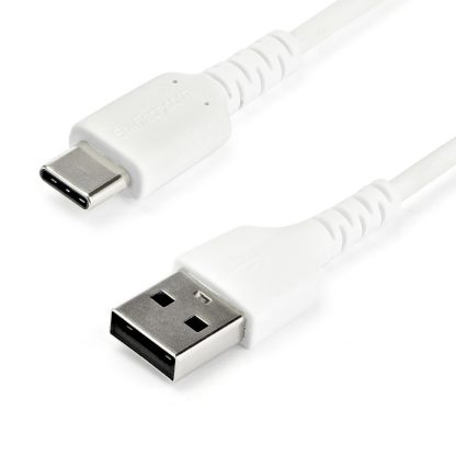 StarTech.com 2m USB A to USB C Charging Cable - Durable Fast Charge & Sync USB 2.0 to USB Type C Data Cord - Rugged TPE Jacket