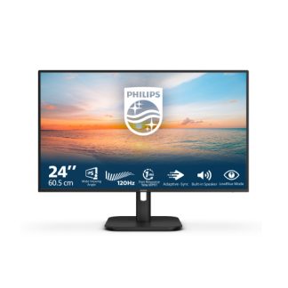 Philips 1000 series 24E1N1200A/75 LED display 60.5 cm (23.8") 1920 x 1080 pixels Full HD LCD Black