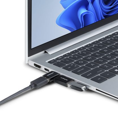 StarTech.com Right Angled USB-C to USB-A Adapter, USB 5Gbps, Compact USB-C Male to USB-A Female Adapter, Metal Housing, M/F - Image 5