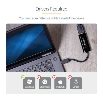 StarTech.com USB 3.0 to HDMI Adapter, USB to HDMI Monitor Converter for Windows, 1080P (no support for macOS/ChromeOS/Linux) - T - Image 10