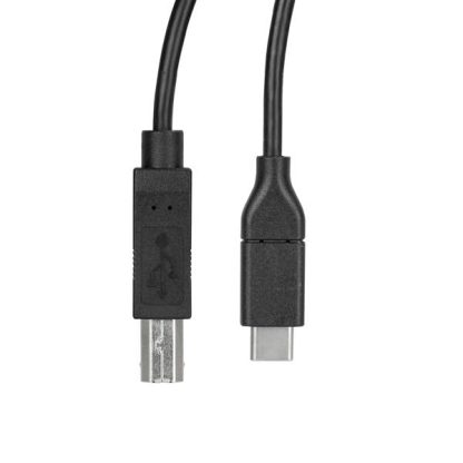 StarTech.com USB-C to USB-B Printer Cable - M/M - 0.5 m - USB 2.0 - Image 2