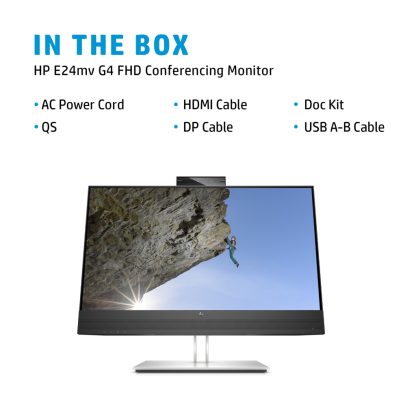 HP E24mv G4 FHD Conferencing Monitor - Image 7
