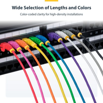 StarTech.com 1 m CAT6 Cable - Slim - Snagless RJ45 Connectors - Grey - Image 9