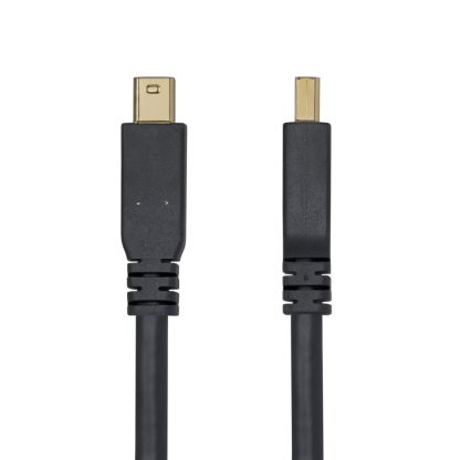 StarTech.com 10ft (3m) Mini DisplayPort to DisplayPort 1.4 Cable - 8K 60Hz/4K 120Hz HBR3 HDR, UHD mDP to DP 1.4 Cord, Slim (34 A - Image 6