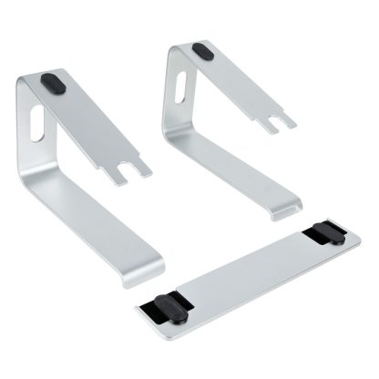 StarTech.com Laptop Stand for Desk, Supports 5kg/11lb, Aluminum, Silver, Ergonomic Laptop Riser, Portable Laptop Holder, Compute - Image 10