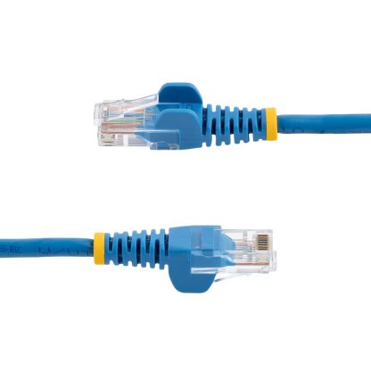 StarTech.com Cat5e Ethernet Patch Cable with Snagless RJ45 Connectors - 10 m, Blue - Image 3