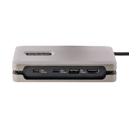 StarTech.com USB-C Multiport Adapter, 4K 60Hz HDMI 2.0b, HDR, USB 3.2 Gen 2 10Gbps Hub (2xUSB-C, 1xUSB-A), 100W PD Pass-Through - Image 5