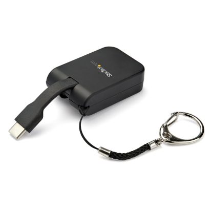 StarTech.com Compact USB C to HDMI Adapter - 4K 30Hz USB Type-C to HDMI Video Display Converter with Keychain Ring - USB-C DP A - Image 6