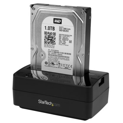 StarTech.com Single Bay USB 3.1 / eSATA to SATA Hard Drive Docking Station, USB 3.1 (10 Gbps) Hard Drive Dock, External 2.5/3.5 - Image 6