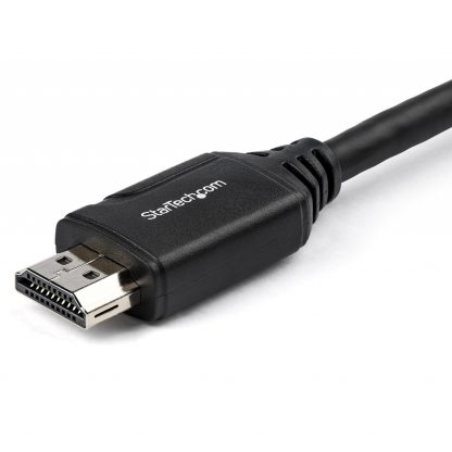 StarTech.com 6" (15cm) HDMI Port Saver Cable - 4K 60Hz High Speed HDMI 2.0 Extension Cable with Ethernet - Short HDMI Extension - Image 2