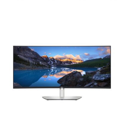 DELL UltraSharp U3824DW LED display 96.5 cm (38") 3840 x 1600 pixels Wide Quad HD+ LCD Black, Silver