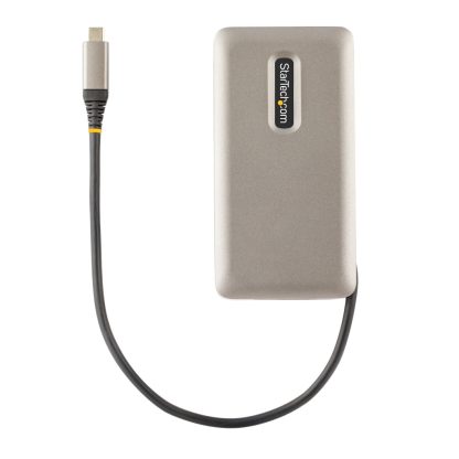 StarTech.com USB-C Multiport Adapter, 4K 60Hz HDMI 2.0b, HDR, USB 3.2 Gen 2 10Gbps Hub (2xUSB-C, 1xUSB-A), 100W PD Pass-Through - Image 8