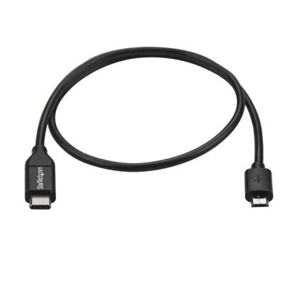 StarTech.com USB-C to Micro-B Cable - M/M - 0.5 m - USB 2.0 - Image 3