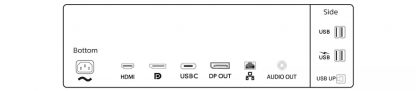 Philips P Line 346P1CRH/00 LED display 86.4 cm (34") 3440 x 1440 pixels UltraWide Quad HD Black - Image 3