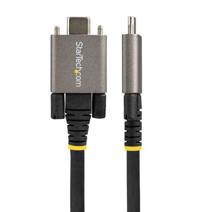 StarTech.com 3ft (1m) Side Screw Locking USB C Cable 10Gbps - USB-IF Certified USB-C Cable - USB 3.1/3.2 Gen 2 Type-C Cable - 1 - Image 3