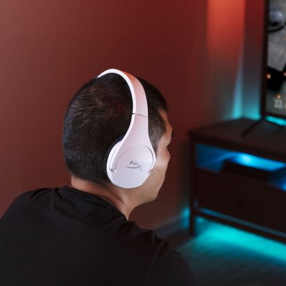 HyperX Cloud Stinger Core - Wireless Gaming Headset (White-Blue) - PS5-PS4 (HHSS1C-KB-WT/G) - Image 10