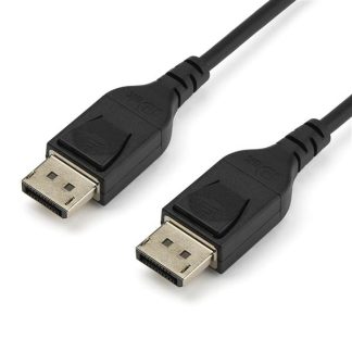 StarTech.com 2 m VESA Certified DisplayPort 1.4 Cable - 8K 60Hz HBR3 HDR - 6 ft Super UHD DisplayPort to DisplayPort Monitor Cor