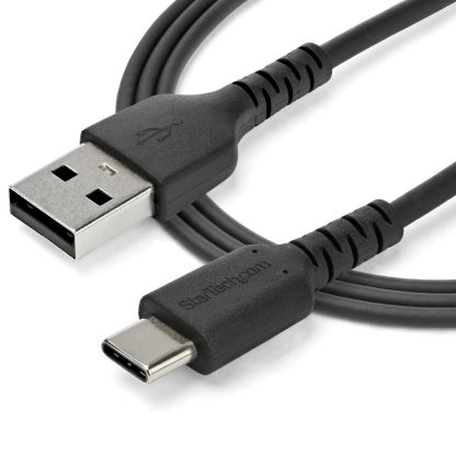 StarTech.com 2m USB A to USB C Charging Cable - Durable Fast Charge & Sync USB 2.0 to USB Type C Data Cord - Rugged TPE Jacket - Image 4
