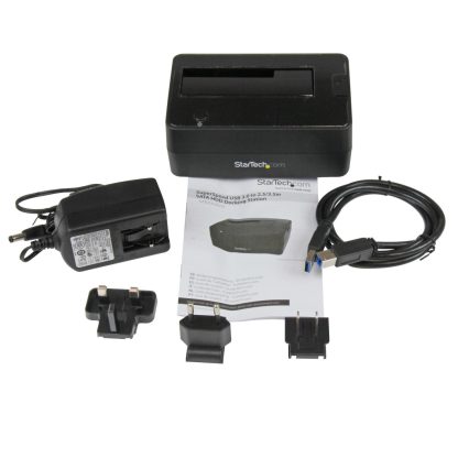 StarTech.com Single Bay USB 3.0 to SATA Hard Drive Docking Station, USB 3.0 (5 Gbps) Hard Drive Dock, External 2.5/3.5" SATA I/ - Image 2