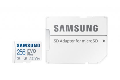 Samsung Micro SD Card 256GB EVO PLUS/w Adapter SDXC Class 10 - Image 4