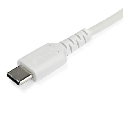 StarTech.com 1m USB C Charging Cable - Durable Fast Charge & Sync USB 2.0 Type C to USB C Laptop Charger Cord - TPE Jacket Aram - Image 3