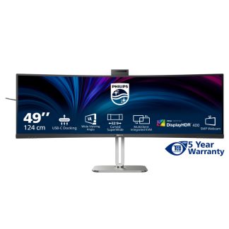 Philips 5000 series 49B2U5900CH/00 LED display 124 cm (48.8") 5120 x 1440 pixels Dual QHD LCD Black