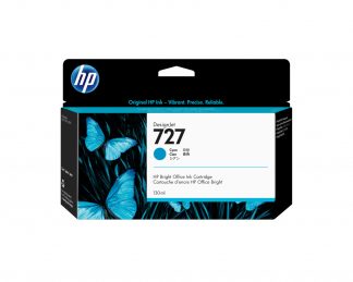 HP 727 130-ml Cyan DesignJet Ink Cartridge