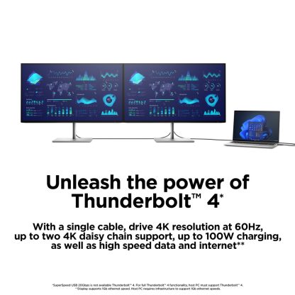 HP E34m G4 WQHD Curved USB-C Conferencing Monitor - Image 7