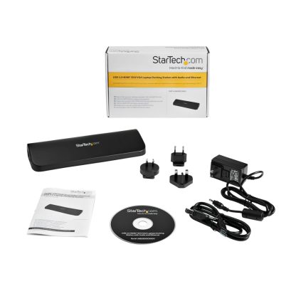 StarTech.com Dual-Monitor USB 3.0 Docking Station with HDMI & DVI/VGA~Dual Monitor USB 3.0 Laptop Docking Station with HDMI/DVI - Image 6