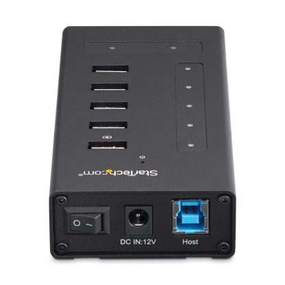 StarTech.com 7 Port USB C Hub - USB Type-C to 2x USB-C/5x USB-A - Commercial Metal USB 3.0 Hub - SuperSpeed USB 3.2 Gen 1 (5Gbp - Image 8