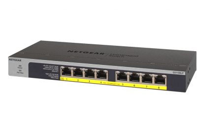 NETGEAR GS108LP Unmanaged Gigabit Ethernet (10/100/1000) Power over Ethernet (PoE) 1U Black, Grey - Image 4