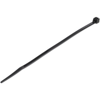 StarTech.com 6"(15cm) Cable Ties - 1/8"(3mm) wide, 1-3/8"(39mm) Bundle Diameter, 40lb(18kg) Tensile Strength, Nylon Self Locking