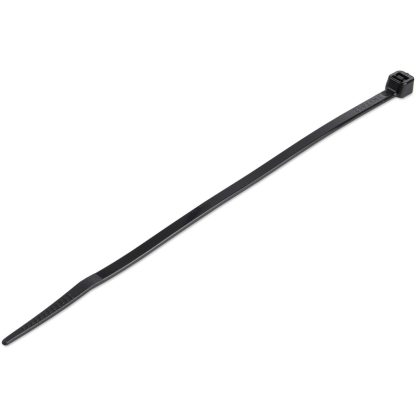 StarTech.com 6"(15cm) Cable Ties - 1/8"(3mm) wide, 1-3/8"(39mm) Bundle Diameter, 40lb(18kg) Tensile Strength, Nylon Self Locking