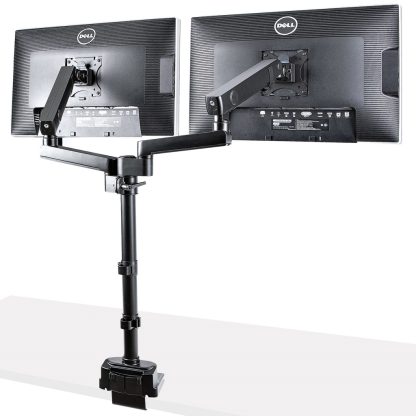 StarTech.com Desk Mount Dual Monitor Arm, Full Motion Monitor Mount for 2x VESA Displays up to 32" (17.6lb/8kg), Height Adjustab - Image 9