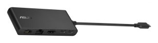 ASUS Dual 4K USB-C Dock DC201 Wired USB 3.2 Gen 2 (3.1 Gen 2) Type-C Black