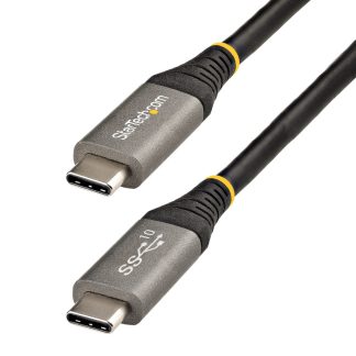 StarTech.com 3ft (1m) USB C Cable 10Gbps - USB-IF Certified USB-C Cable - USB 3.1 Type-C Cable - 100W (5A) Power Delivery Chargi
