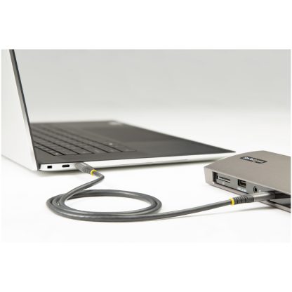 StarTech.com 6ft (2m) USB C Cable 5Gbps - High Quality USB-C Cable - USB 3.0 (5Gbps) Type-C Cable - 100W (5A) Power Delivery Ch - Image 4