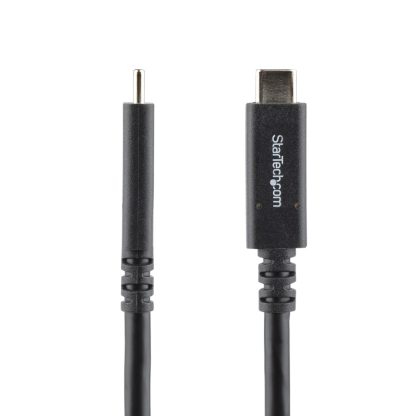 StarTech.com 6 ft (1.8 m) USB C to USB C Cable - 5A, 100W PD 3.0 - Certified Works With Chromebook - USB-IF Certified - M/M - U - Image 3