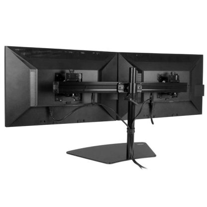 StarTech.com Dual-Monitor Stand - Horizontal - Black - Image 6