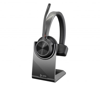 Poly Voyager 4310 UC Monaural Headset +BT700 USB-A Adapter +Charging Stand - Image 5