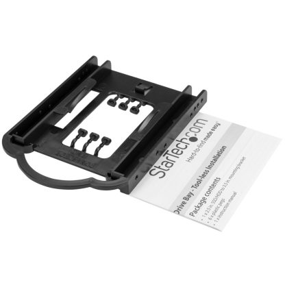 StarTech.com 2.5" SSD/HDD Mounting Bracket for 3.5" Drive Bay - Tool-less Installation - Image 6